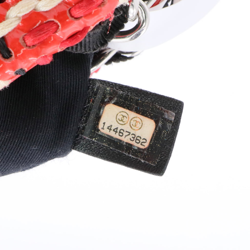 Patent Hand Embroidered Just Mademoiselle Red Twins For Gisel