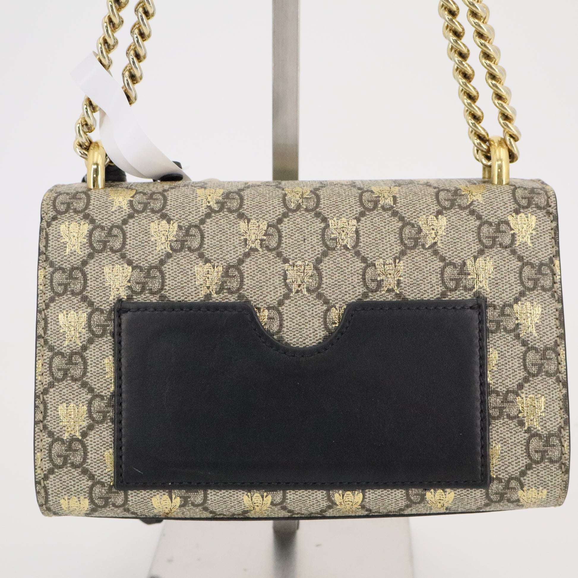 Padlock Shoulder Bag Printed GG Coated Canvas Small