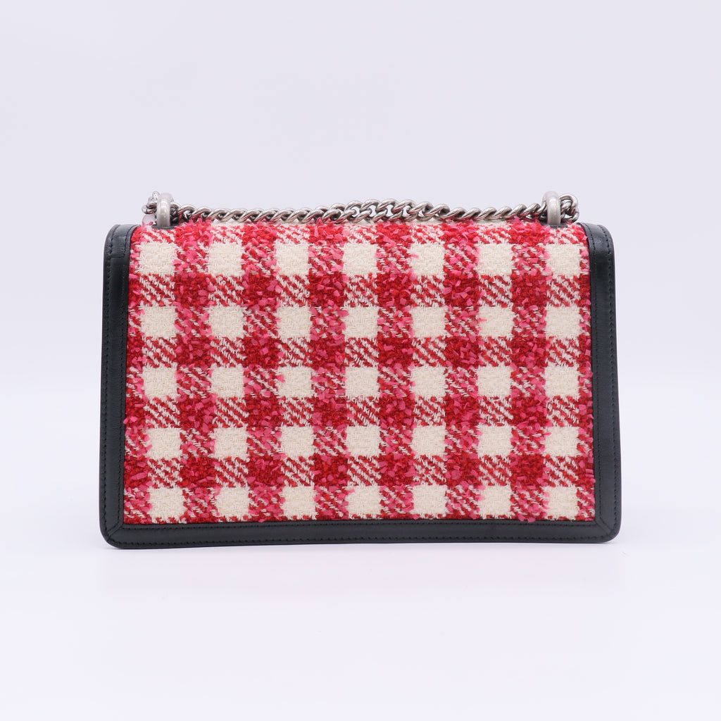 Gucci GG Tweed Small Dionysus Shoulder Bag B23404