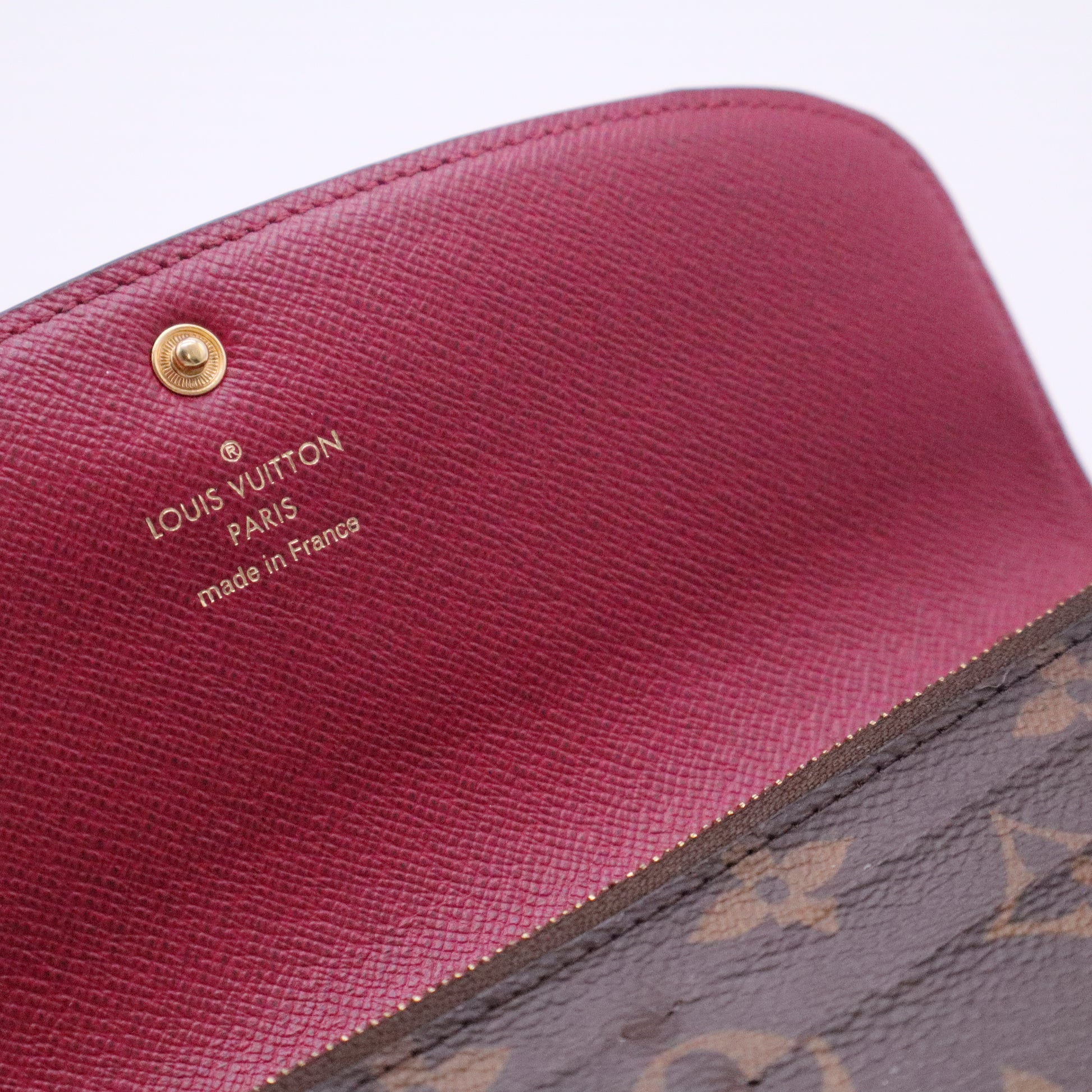 Monogram Portafoglio Emilie Rosa Wallet