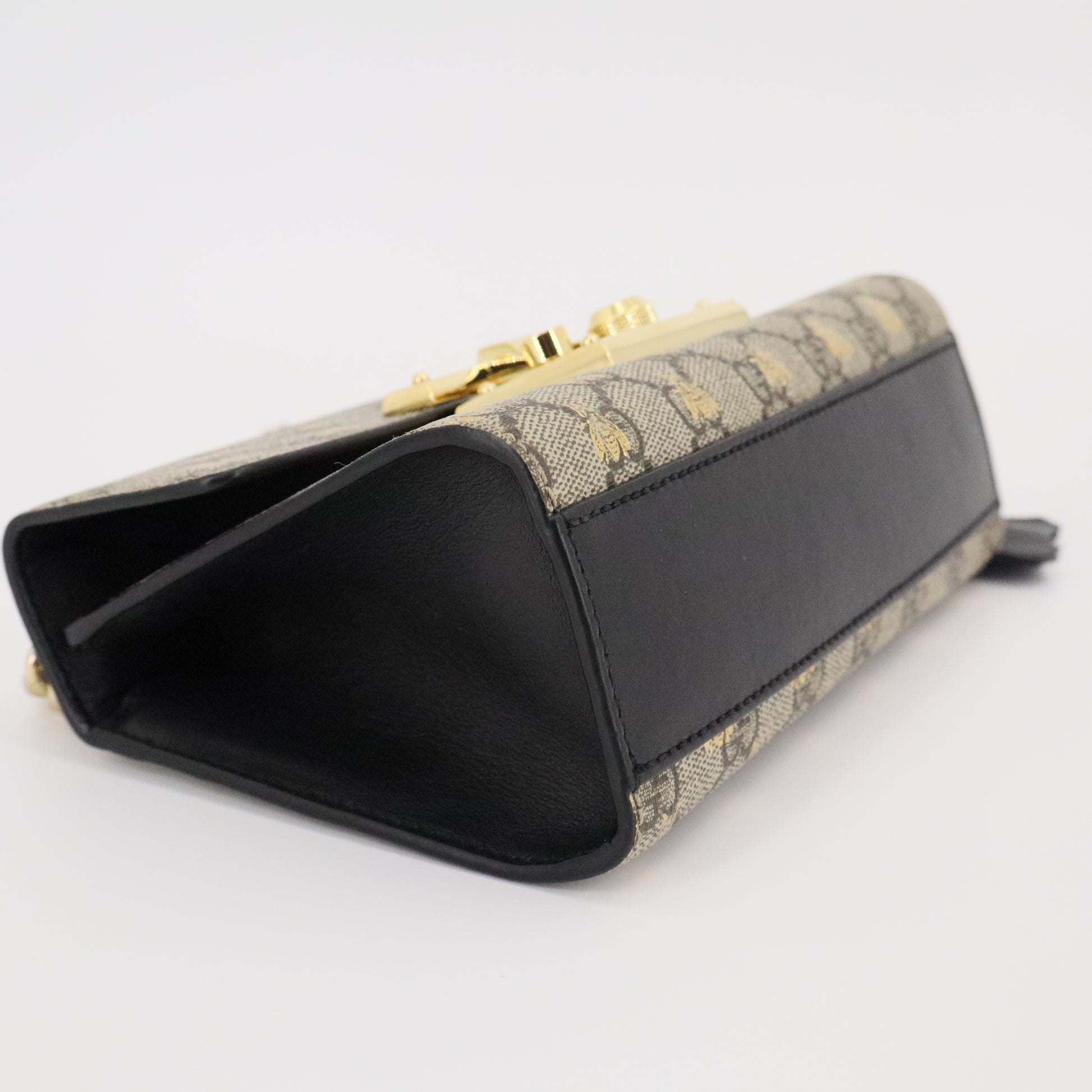Padlock Shoulder Bag Printed GG Coated Canvas Small