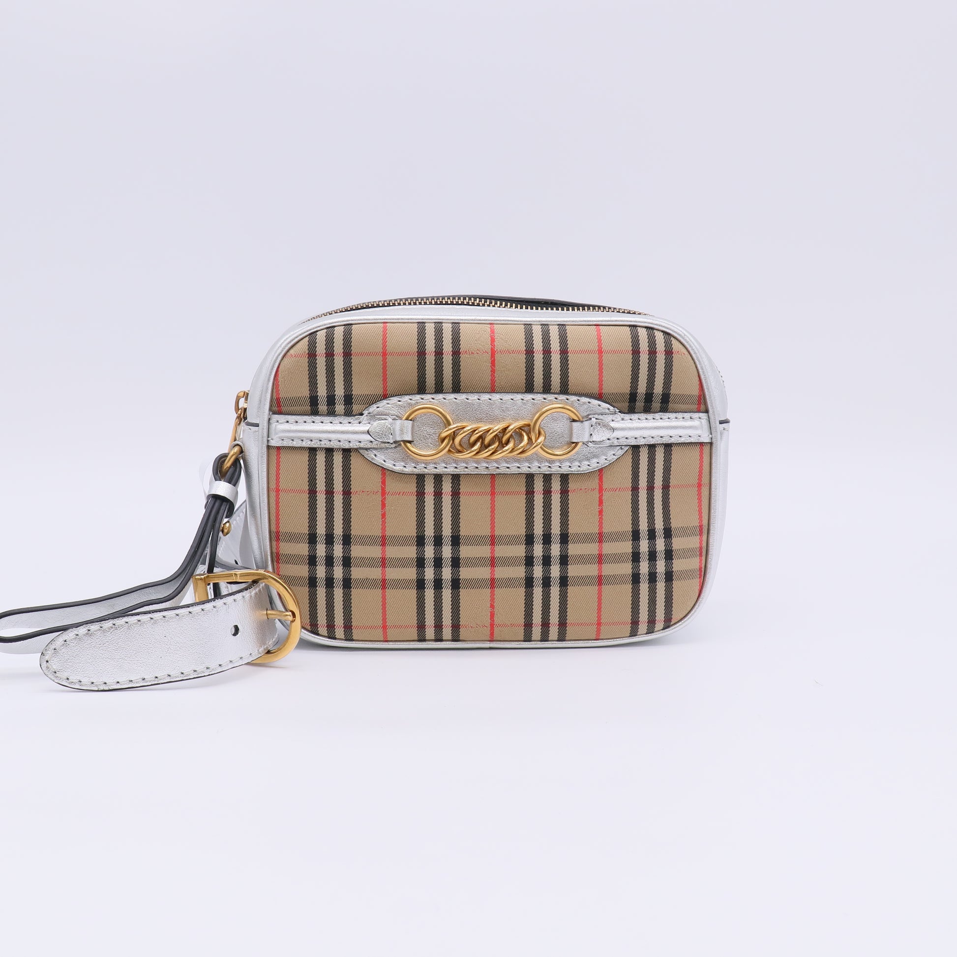 Burberry Haymarket Check Canvas 1983 Link Belt Bag B23407