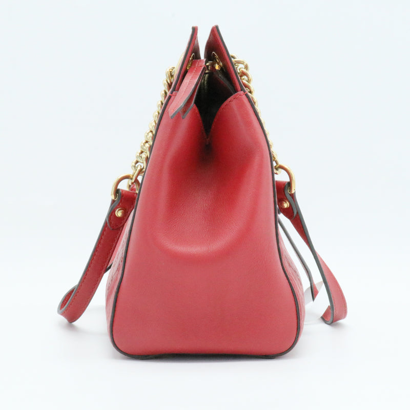 Soft Signature Shoulder Bag Guccissima Leather Medium