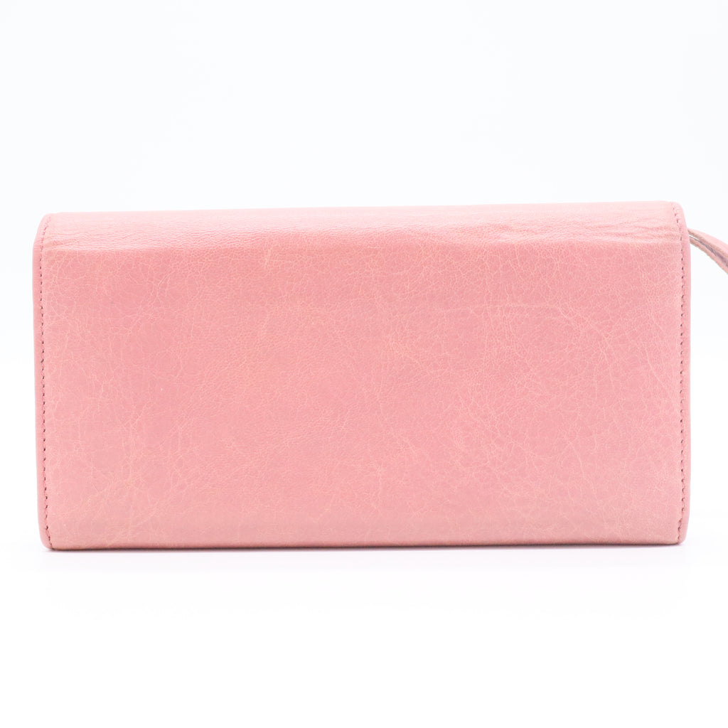 Agneau Classic Hardware Money Wallet Rose Jaipur