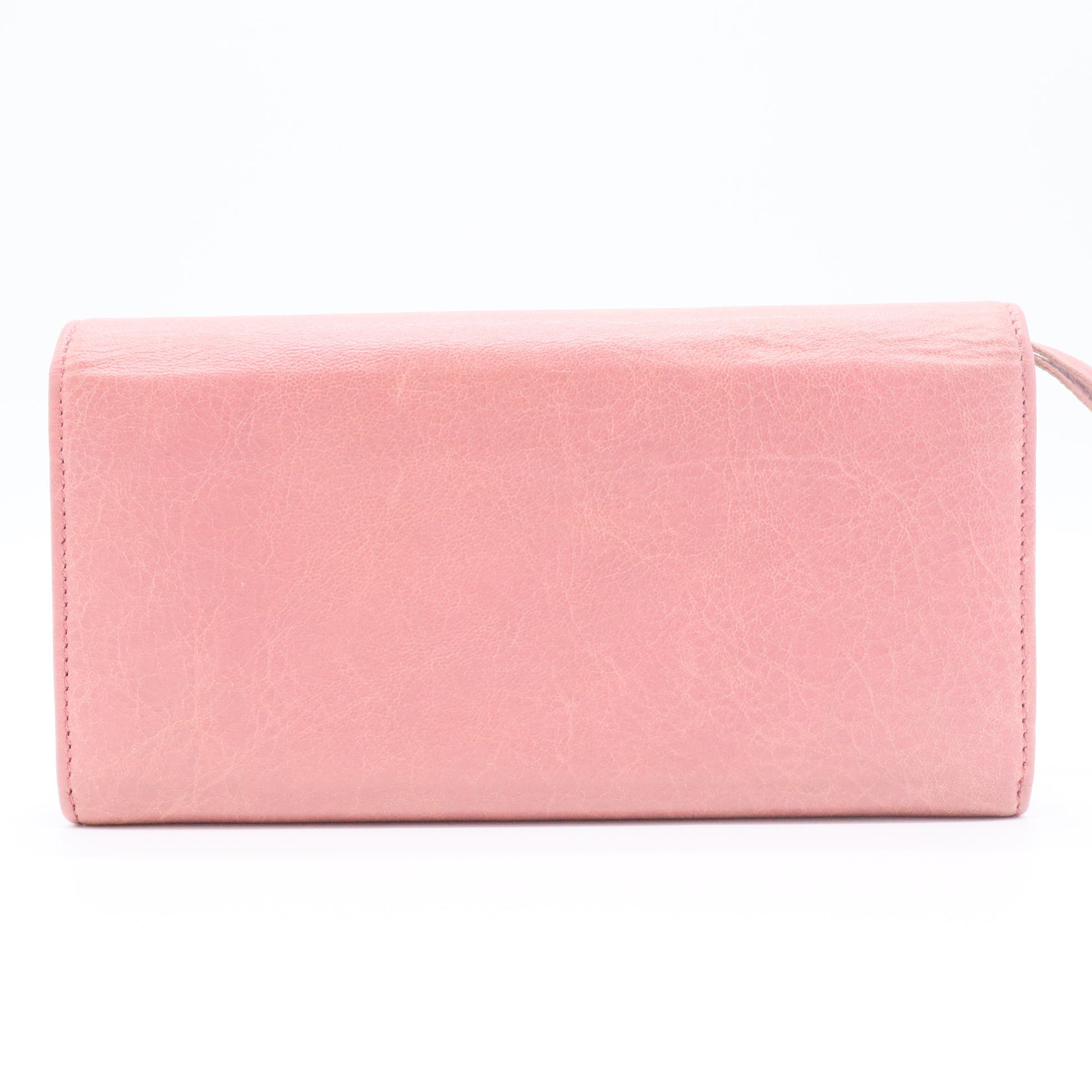 Agneau Classic Hardware Money Wallet Rose Jaipur