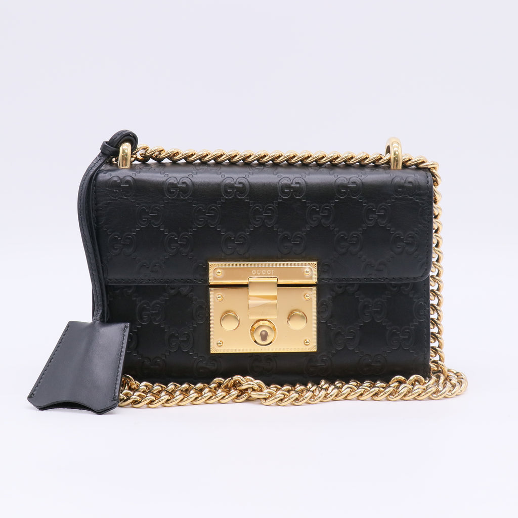Gucci Gucci Signature Padlock Small Shoulder Bag B23288