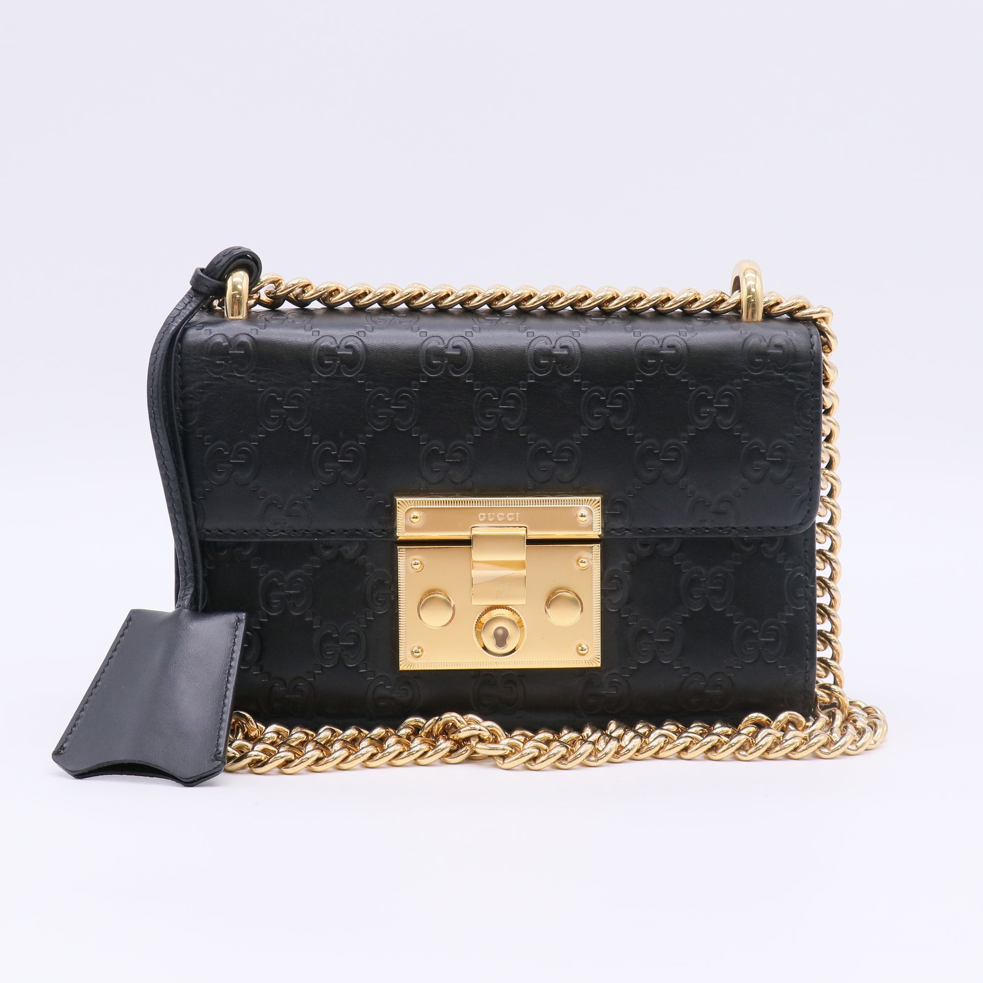 Gucci Gucci Signature Padlock Small Shoulder Bag B23288