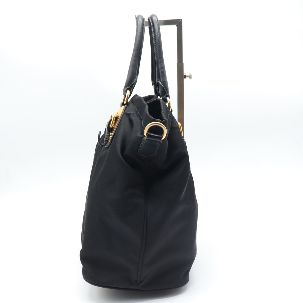 prada blk tote b20828