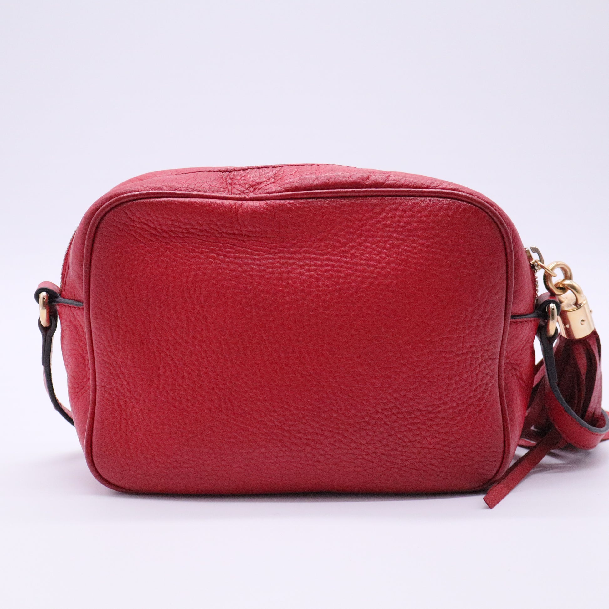 Pebbled Calfskin Small Soho Disco Bag