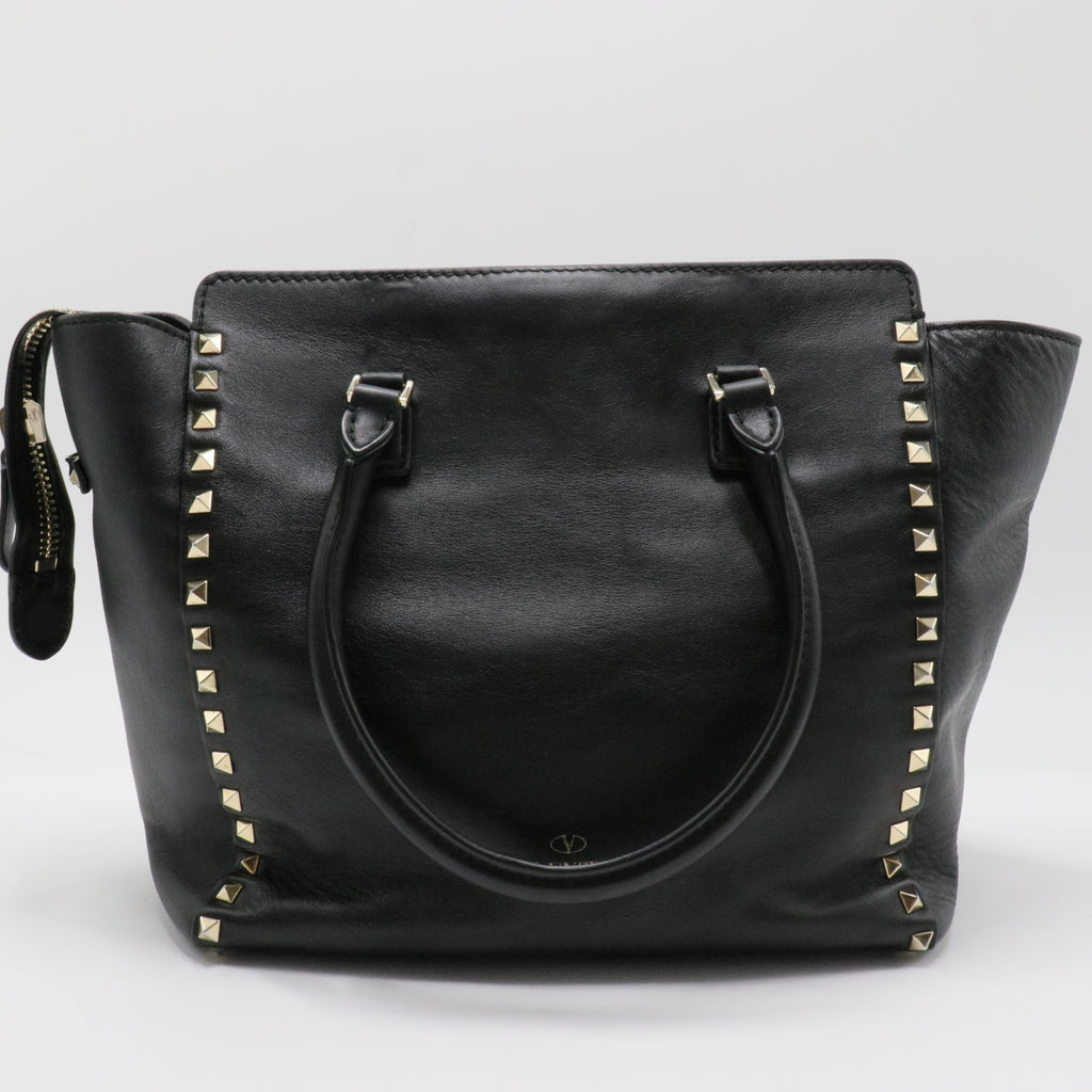 Rockstud Tote Rigid Leather Medium