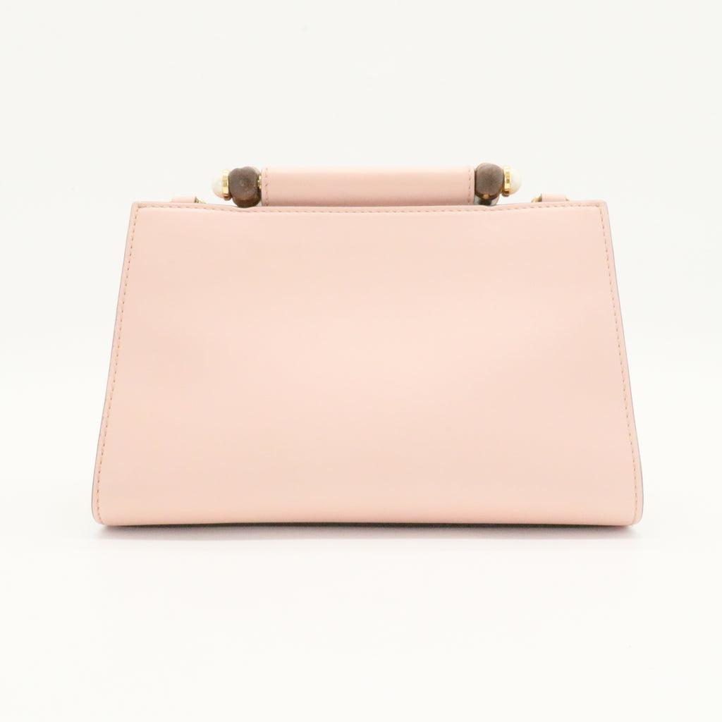 Nymphaea Top Handle Bag Leather Small