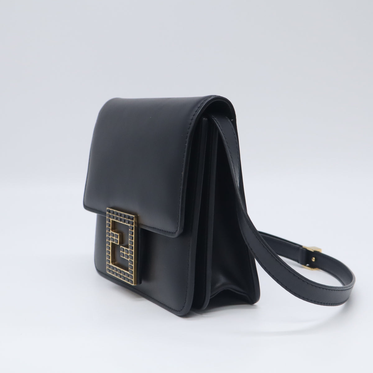 Fab Bag Leather with Crystals Mini B24037