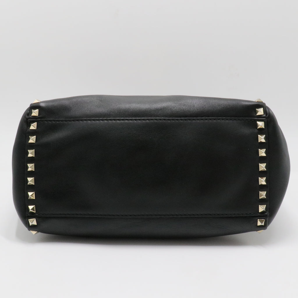Rockstud Tote Rigid Leather Medium