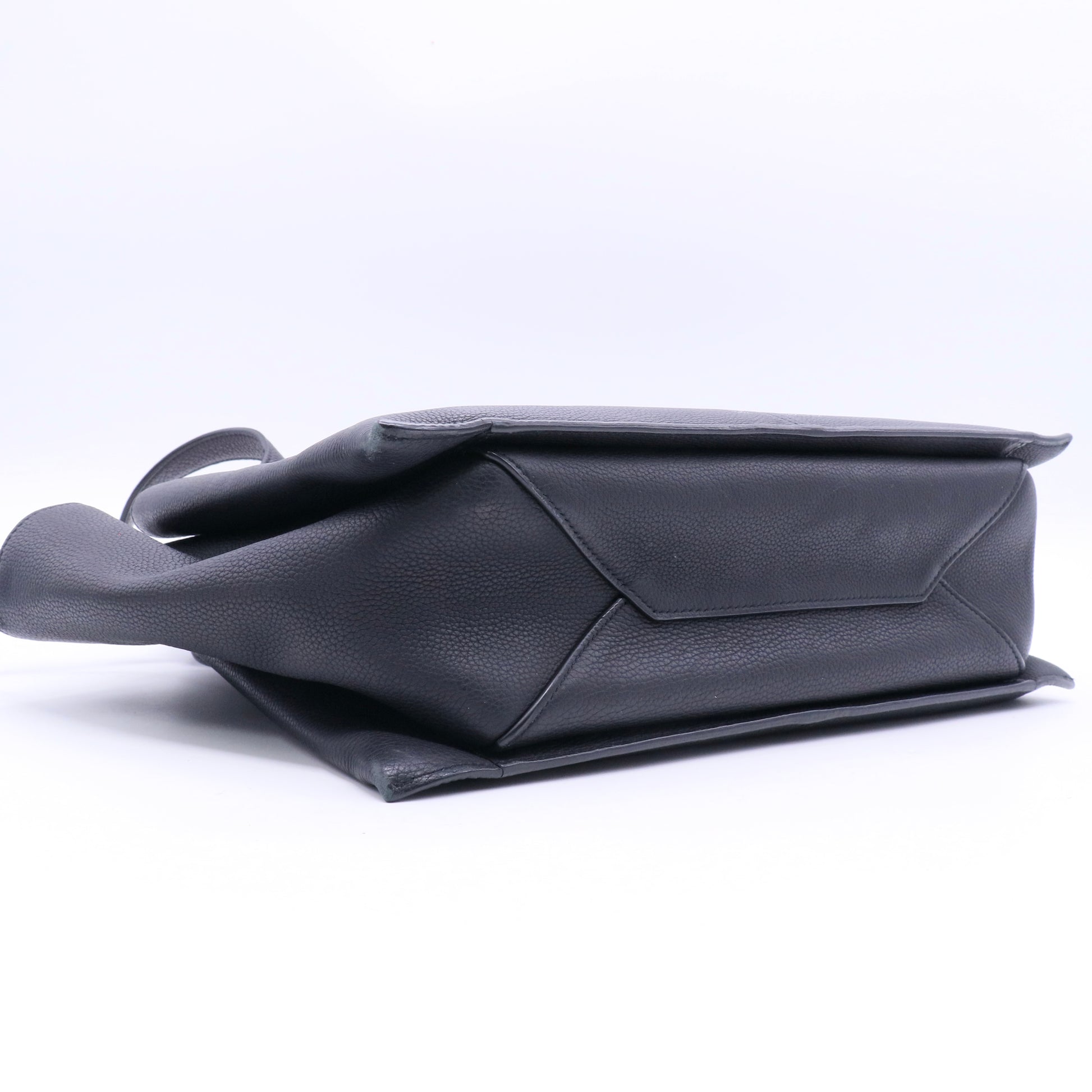 Tri-Fold Shoulder Bag Grained Calfskin Small Twins LDJ3667