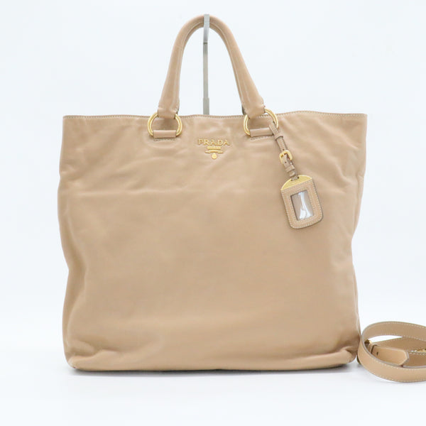 Convertible Shopper Tote Soft Calf Large