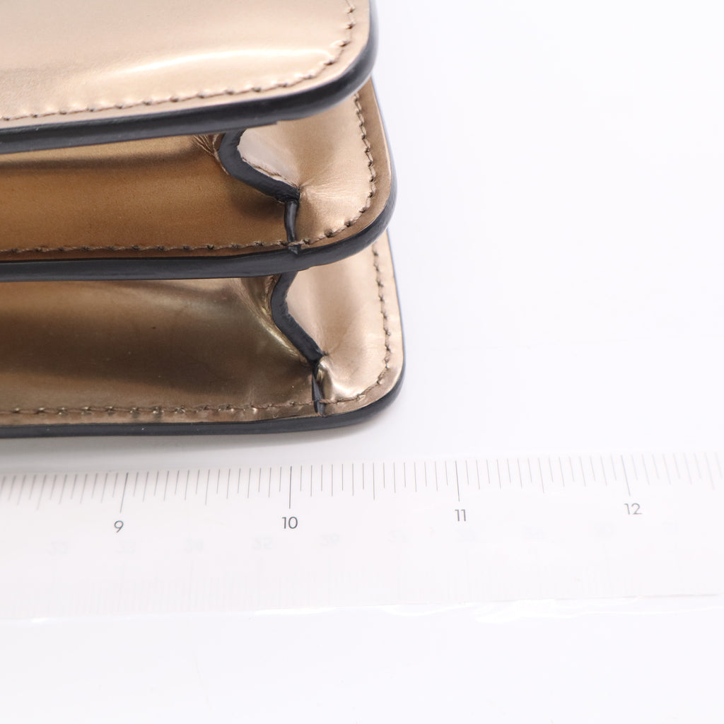 Serpenti Forever Shoulder Bag Patent Medium twins LDJ3014