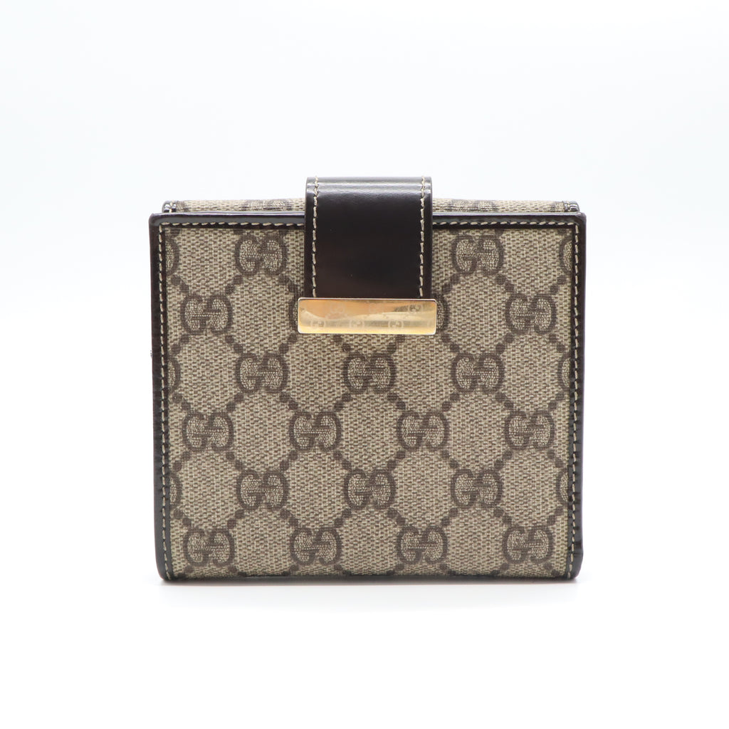 Original GG Canvas Compact Wallet W21579