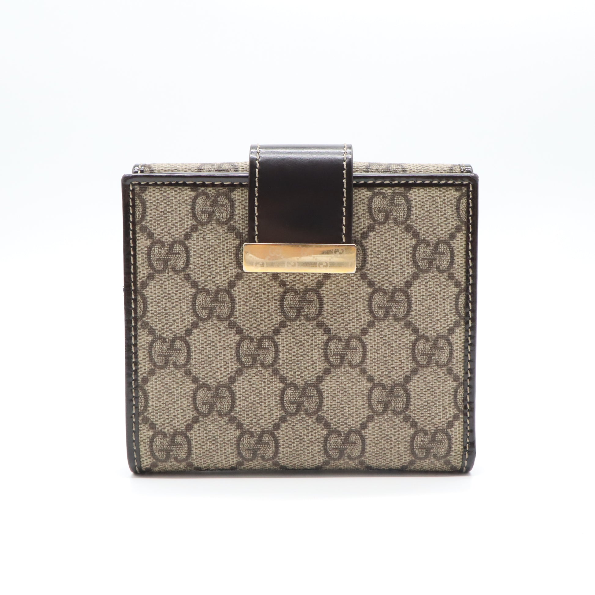 Original GG Canvas Compact Wallet W21579