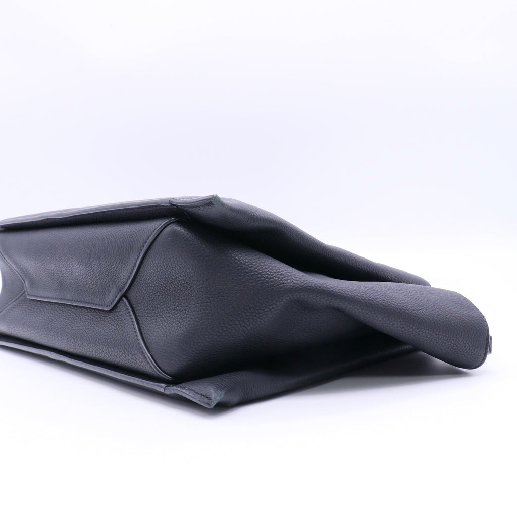 Tri-Fold Shoulder Bag Grained Calfskin Small Twins LDJ3667