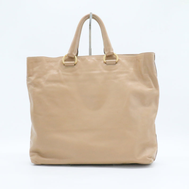 Convertible Shopper Tote Soft Calf Large