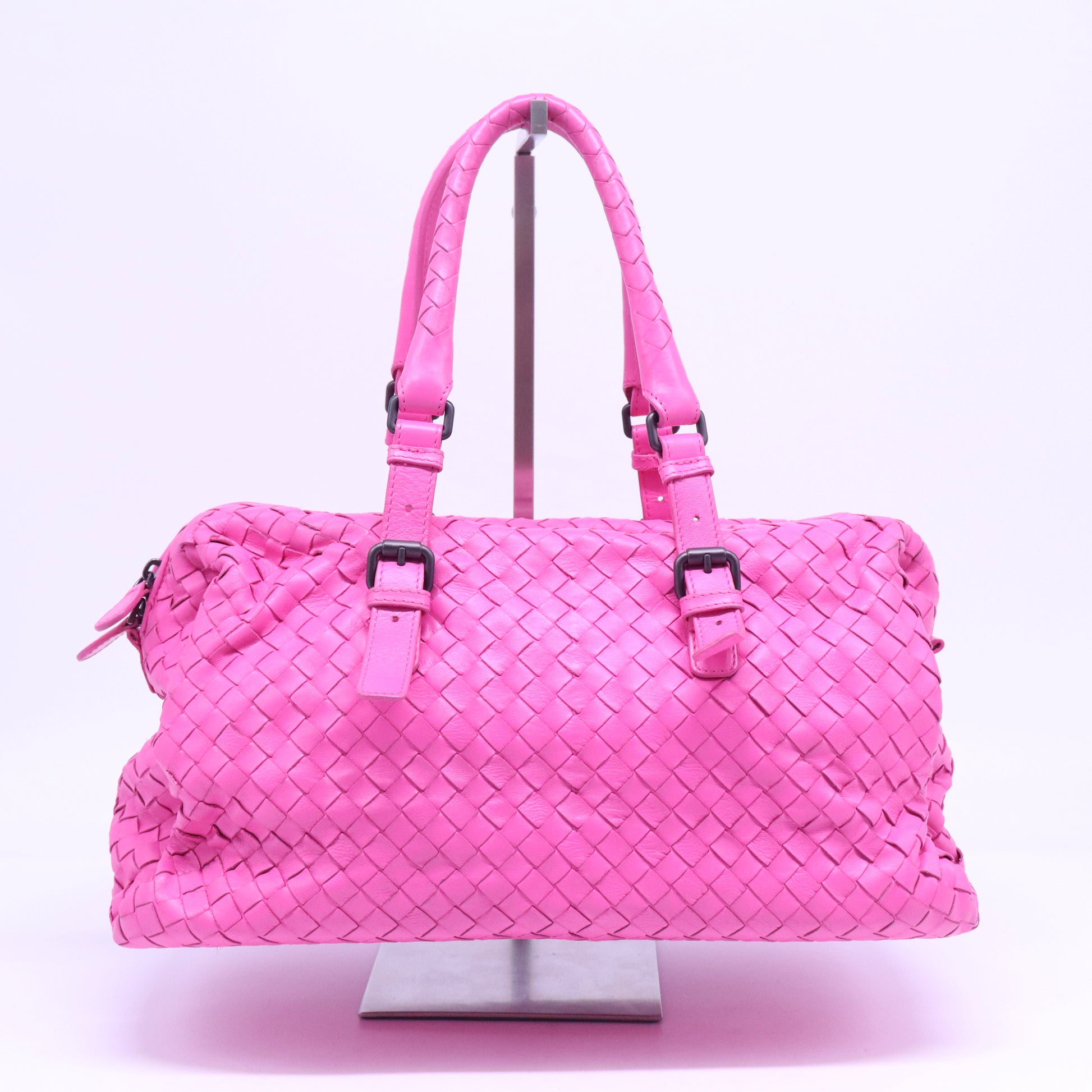Intrecciato Small Handle Bag