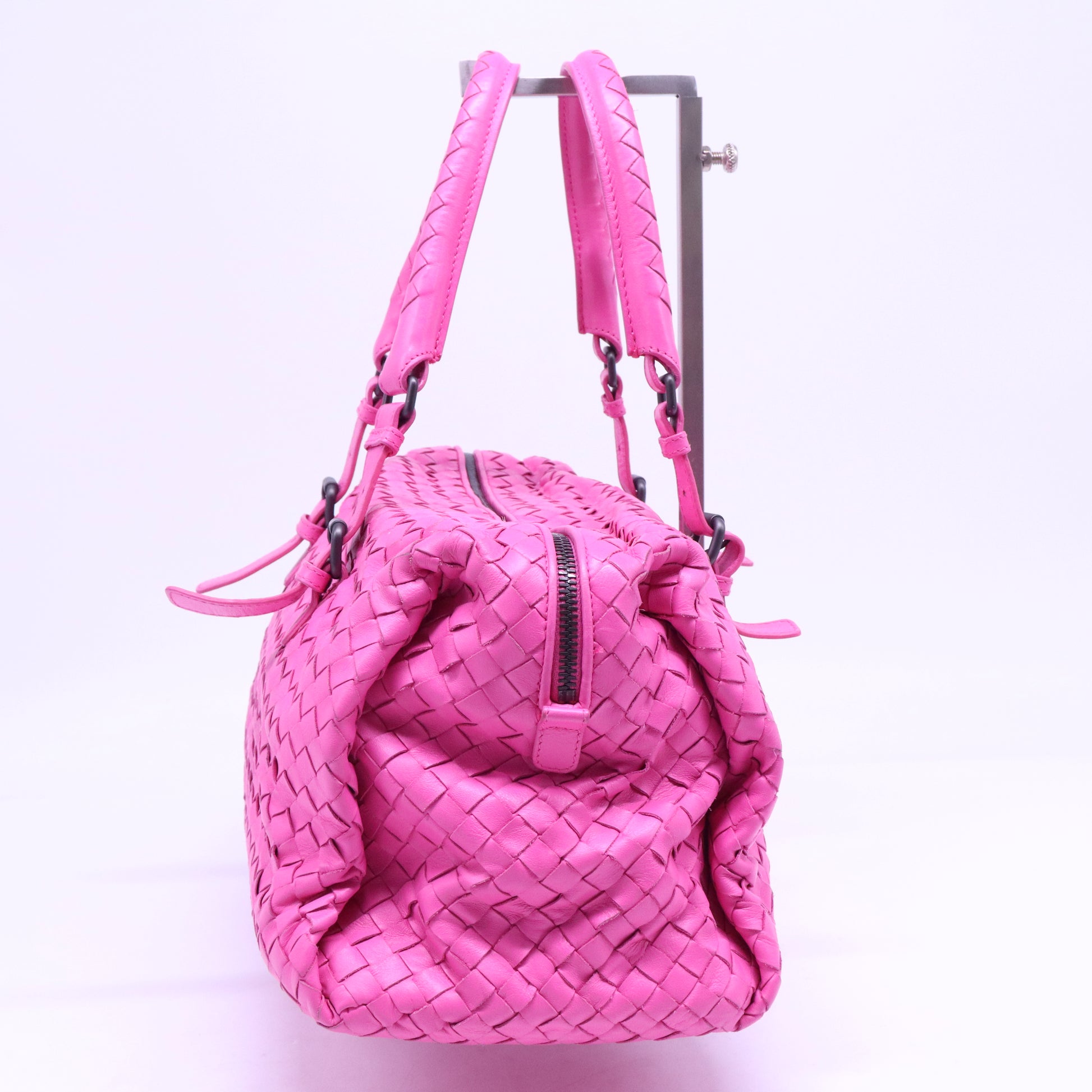 Intrecciato Small Handle Bag