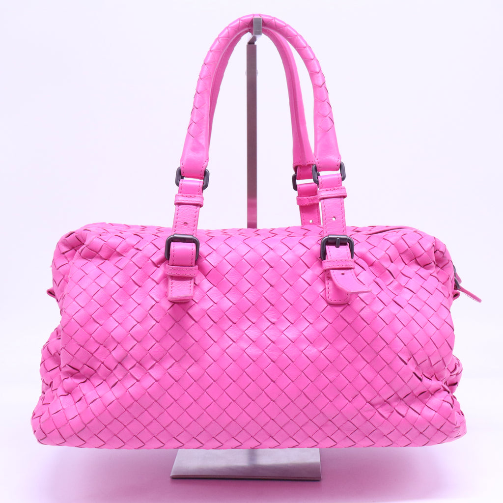 Intrecciato Small Handle Bag