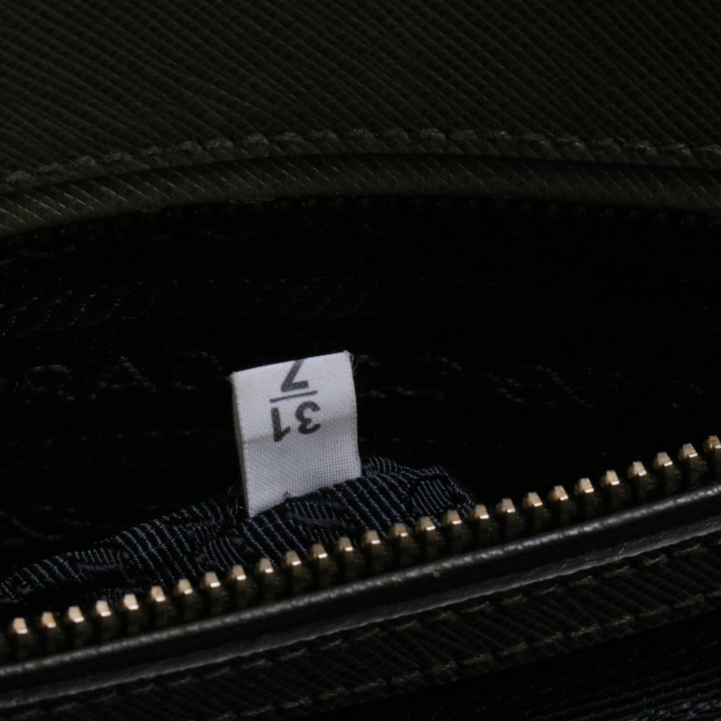 Saffiano Lux Open Promenade Dome Tote