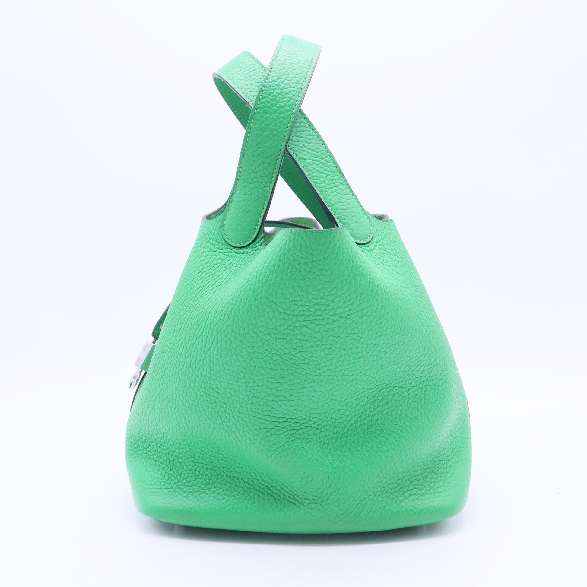 Hermes Monochrome Picotin Lock Bag Clemence MM