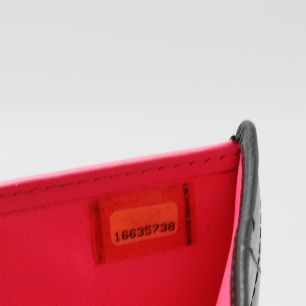 Chanel Cambon Trifold Wallet Quilted Lambskin Long