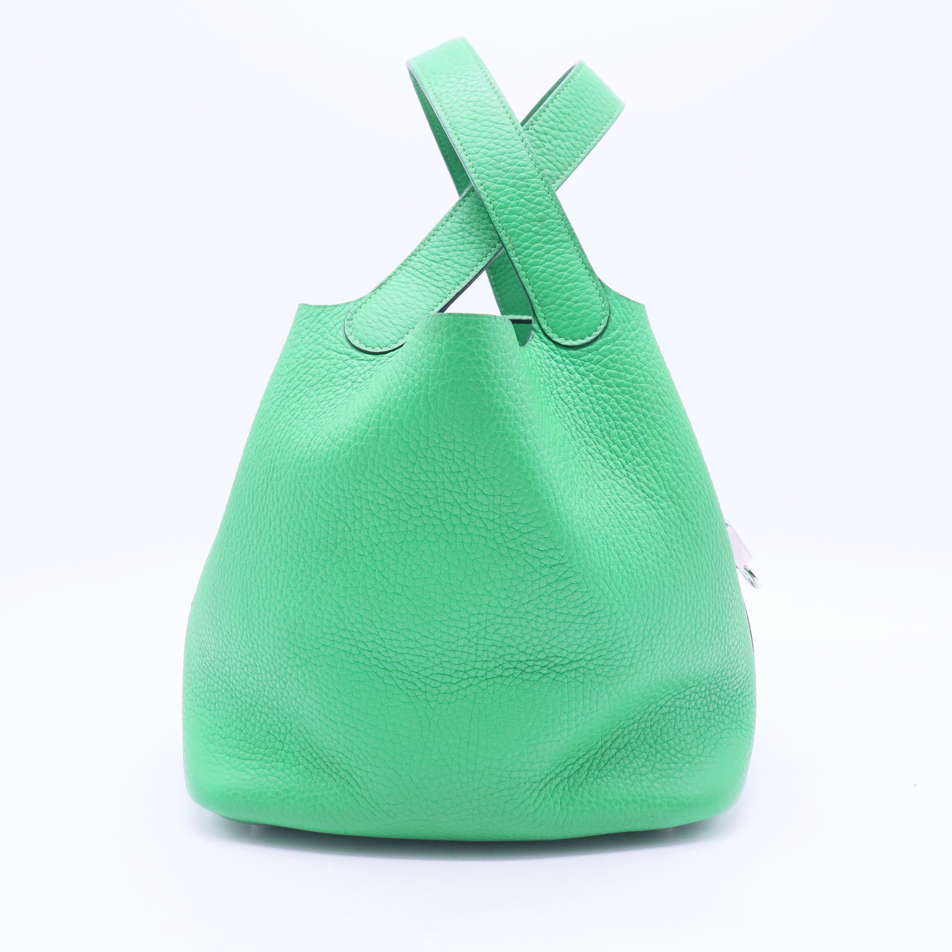 Hermes Monochrome Picotin Lock Bag Clemence MM