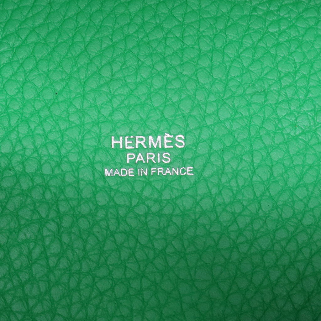 Hermes Monochrome Picotin Lock Bag Clemence MM