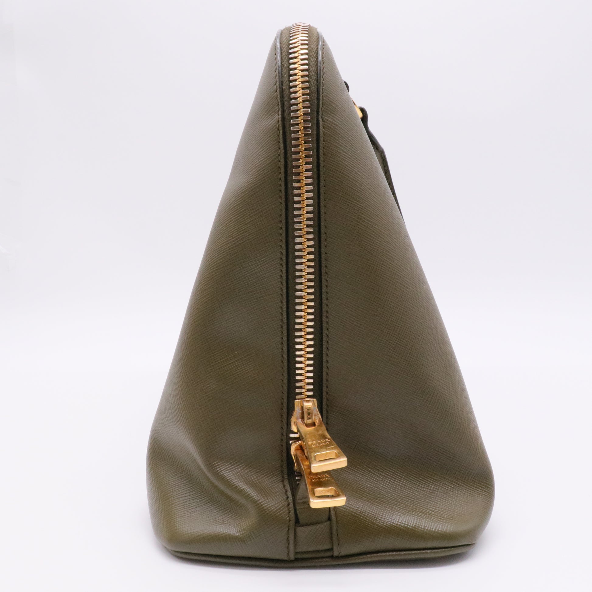 Saffiano Lux Open Promenade Dome Tote