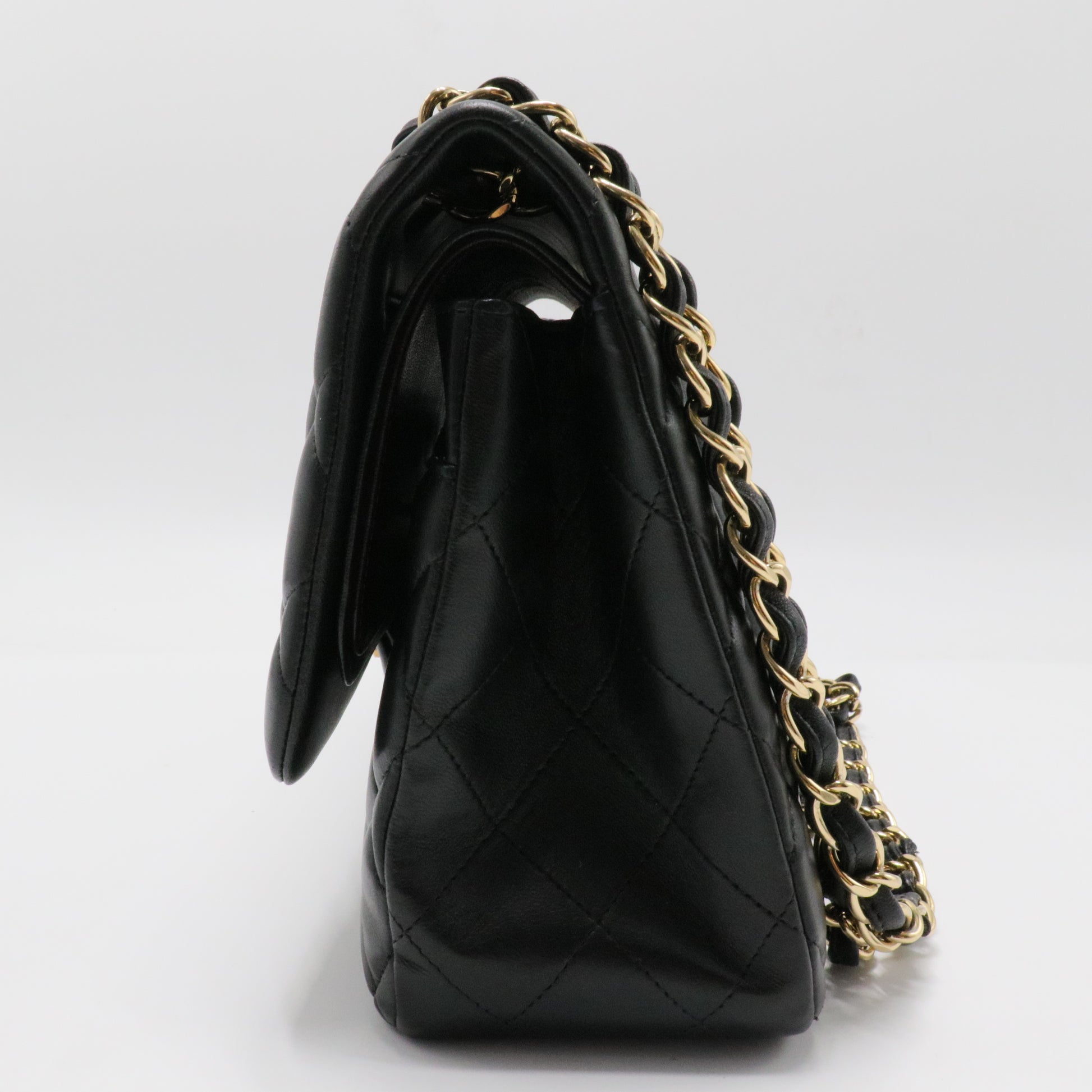 Classic Double Flap Bag Quilted Lambskin Jumbo