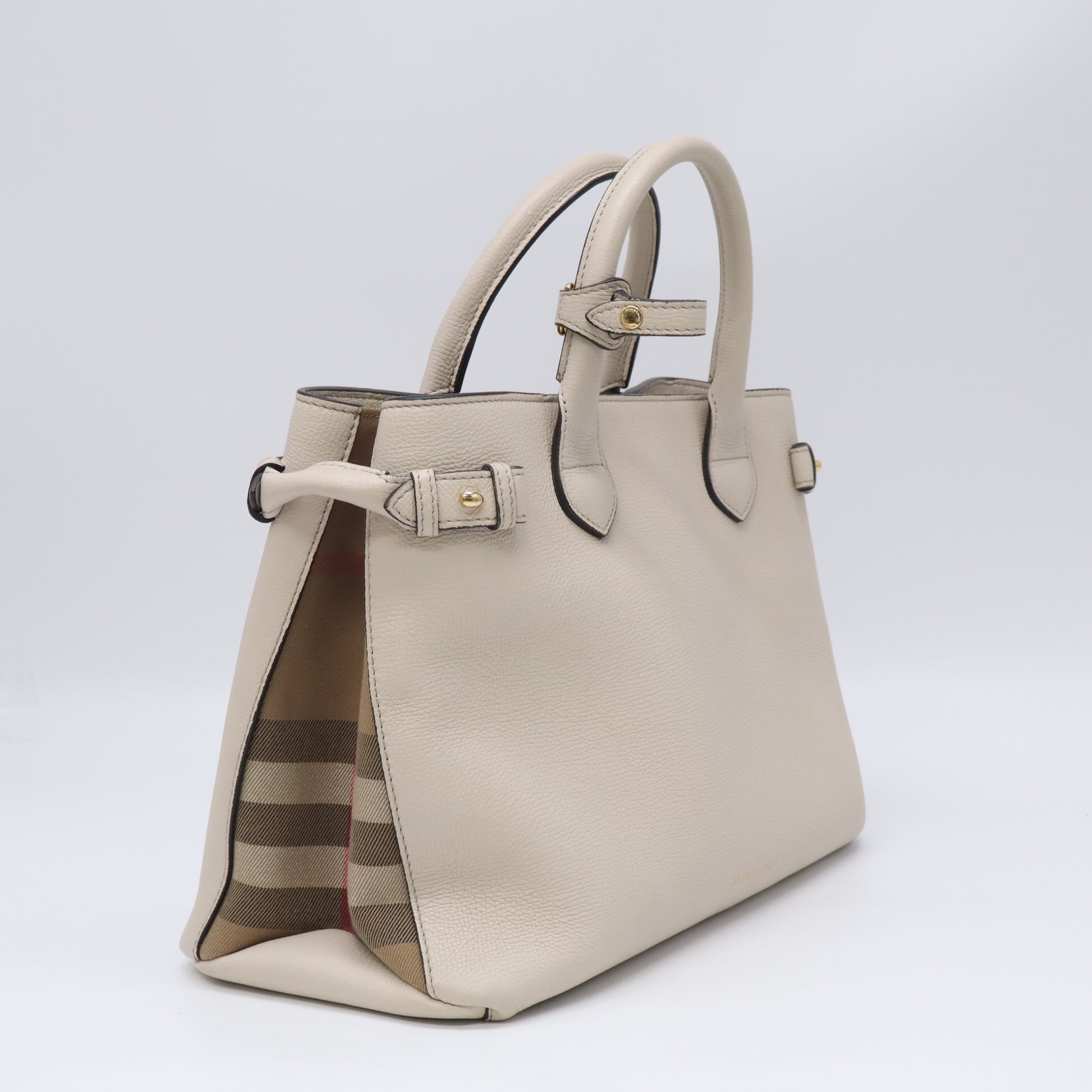 Nova Check Banner Tote Medium B23904