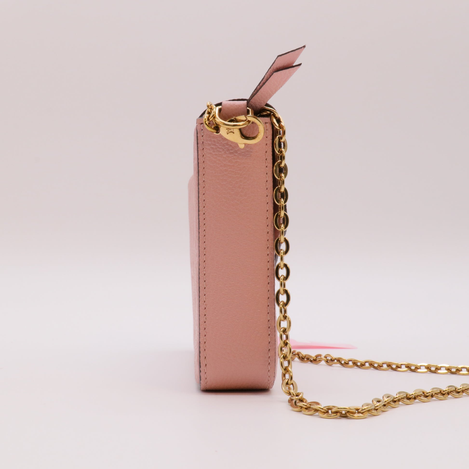 Empreinte Pochette Felicie Chain Wallet Rose Poudre twins