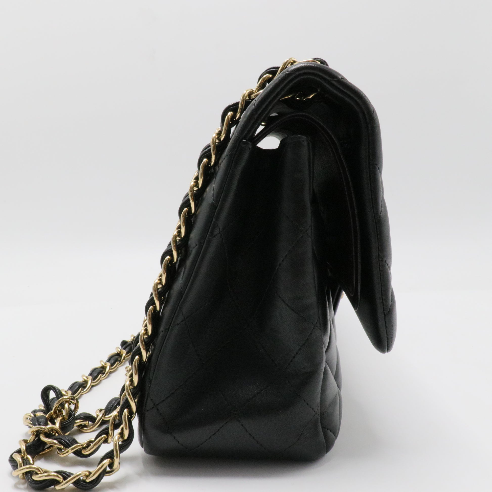 Classic Double Flap Bag Quilted Lambskin Jumbo
