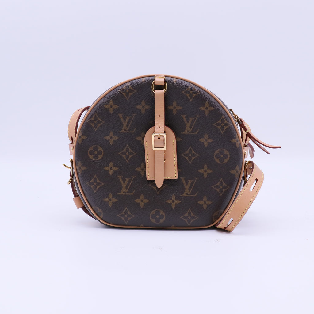 Boite Chapeau Souple Bag Monogram Canvas MM Twins B22267