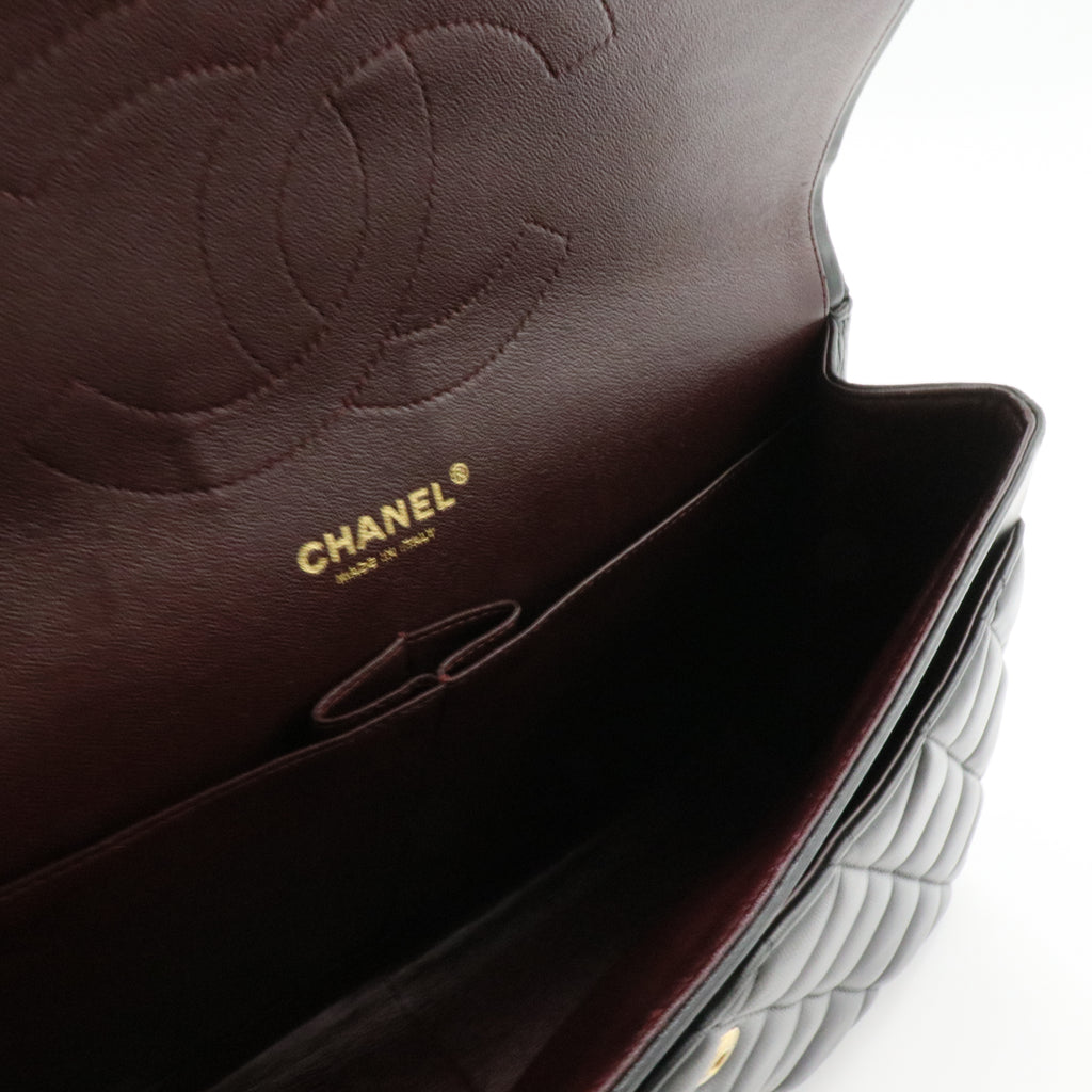 Classic Double Flap Bag Quilted Lambskin Jumbo