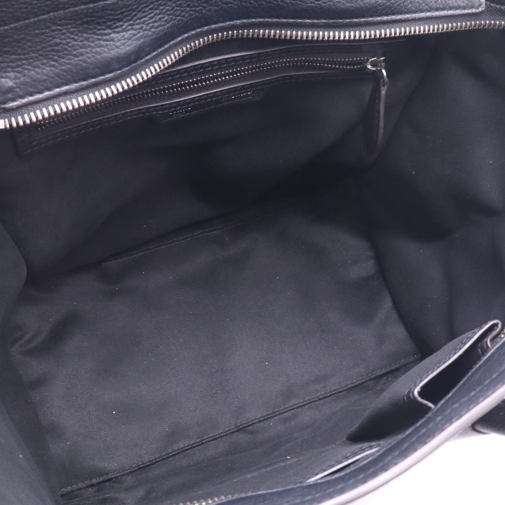 Celine Luggage Phantom Medium Drummed Leather Tote Bag twins LDZ426