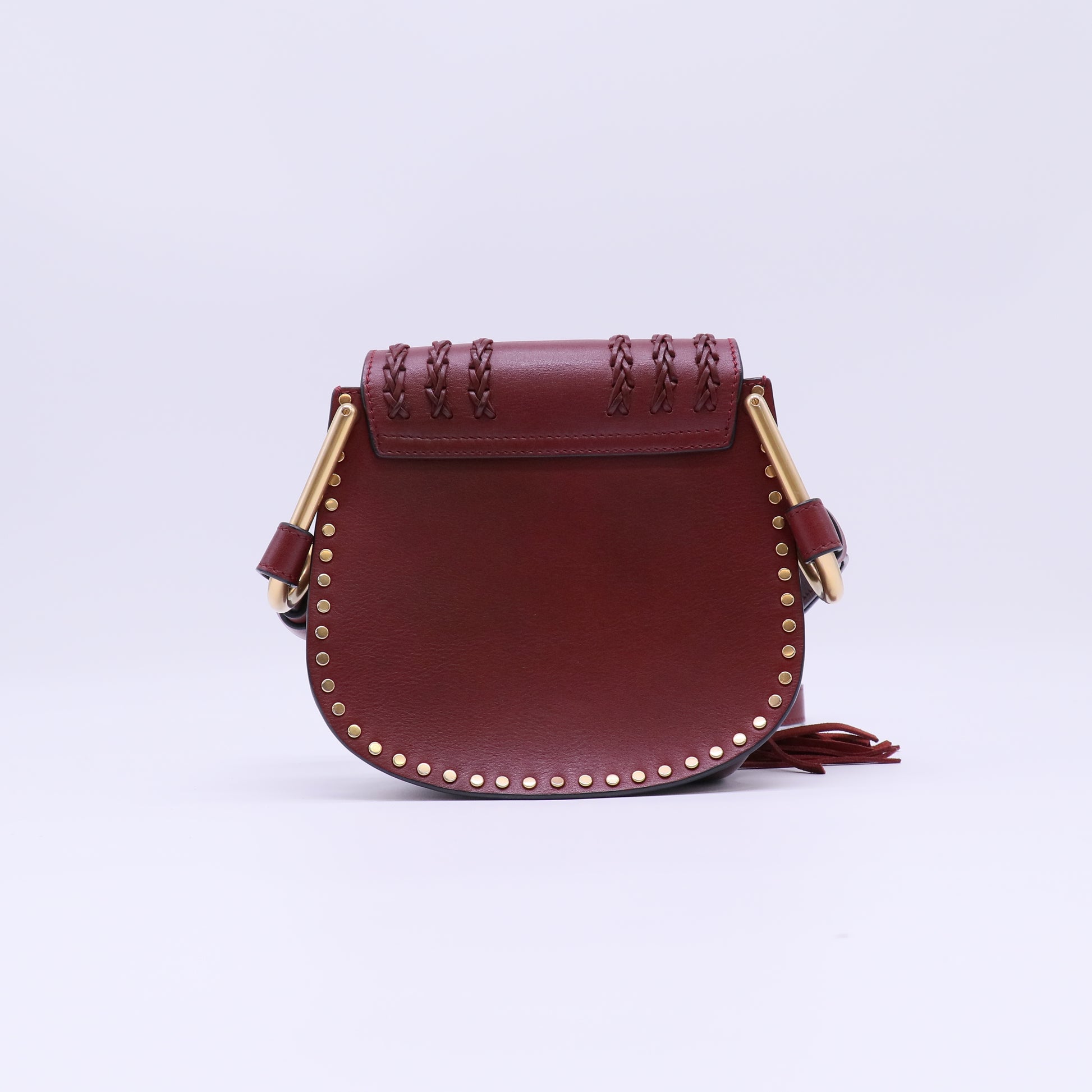 Hudson Handbag Whipstitch Leather Small B22327
