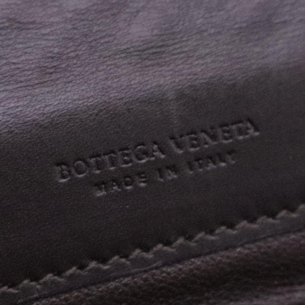 Intrecciato Leather Long Wallet