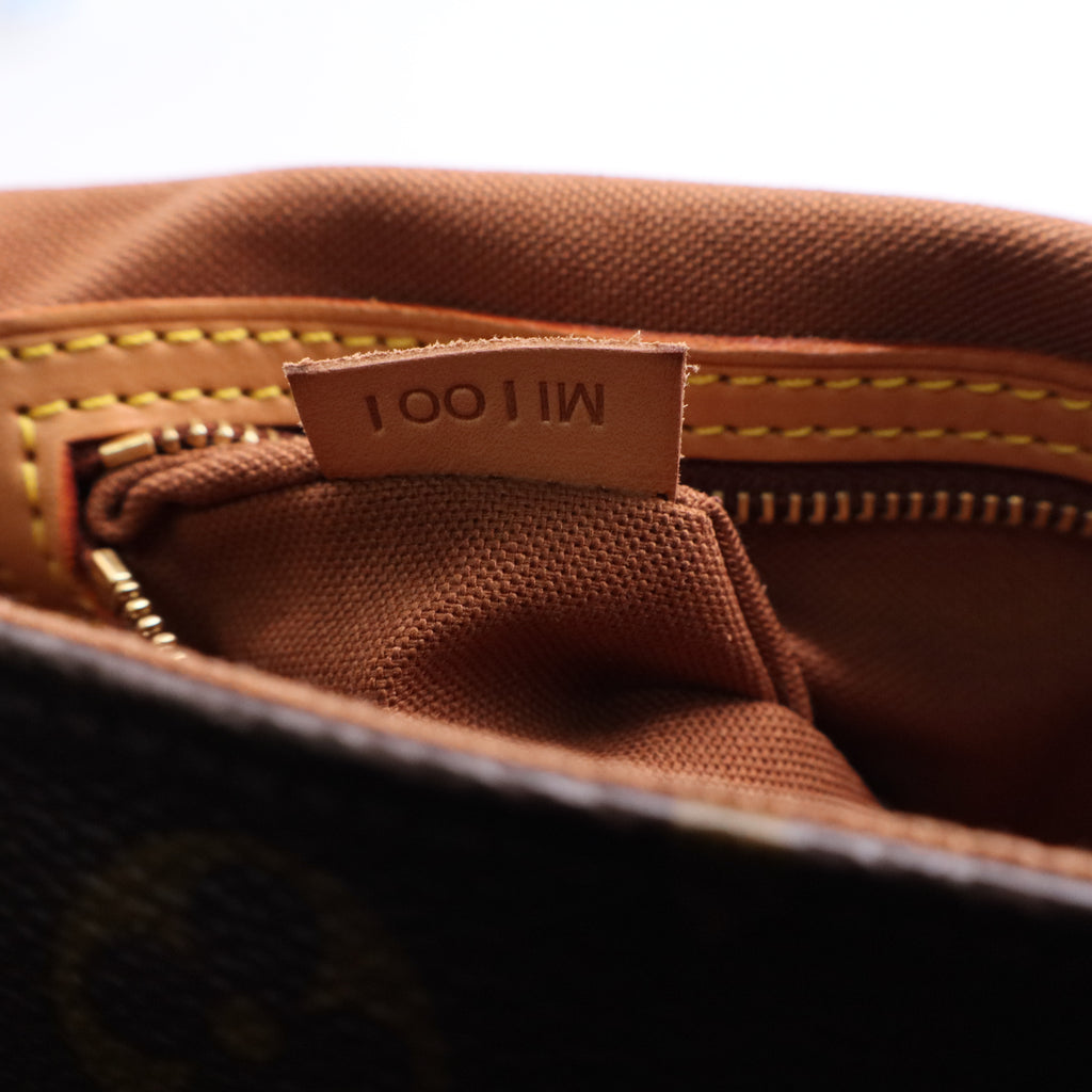 Monogram Canvas Mini Looping Bag Twins LDJ2868