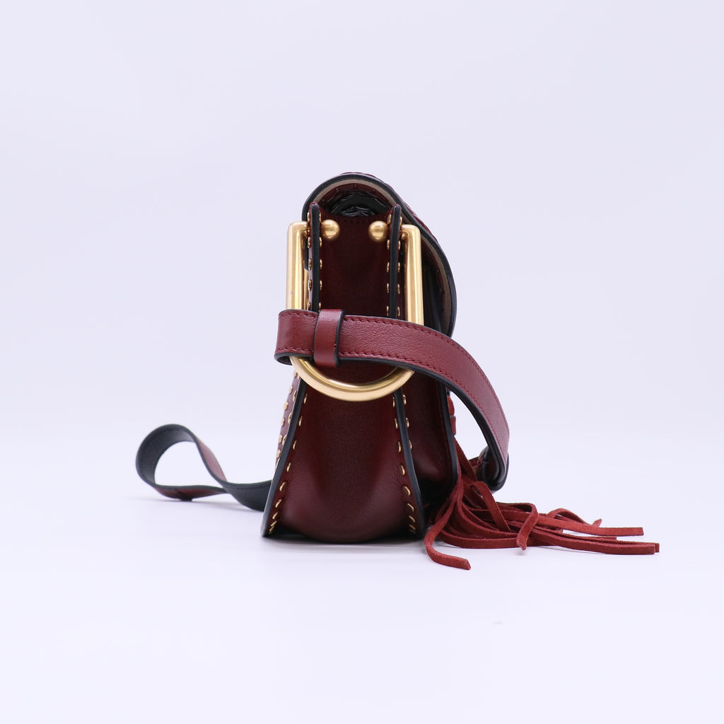 Hudson Handbag Whipstitch Leather Small B22327