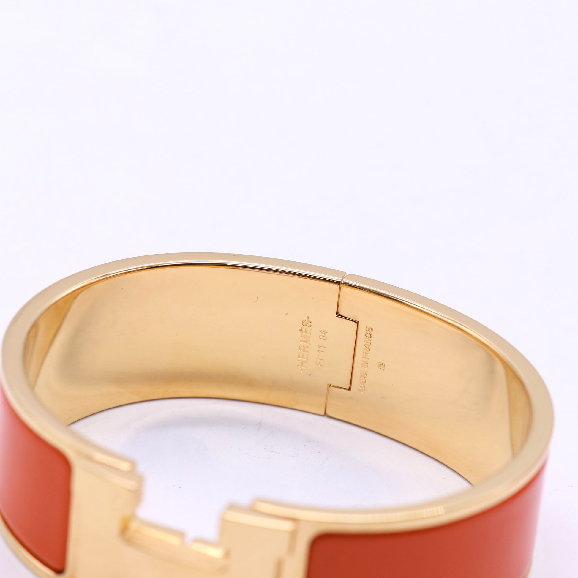 Hermes Enamel Clic Clac H Bangle Bracelet twins W20790