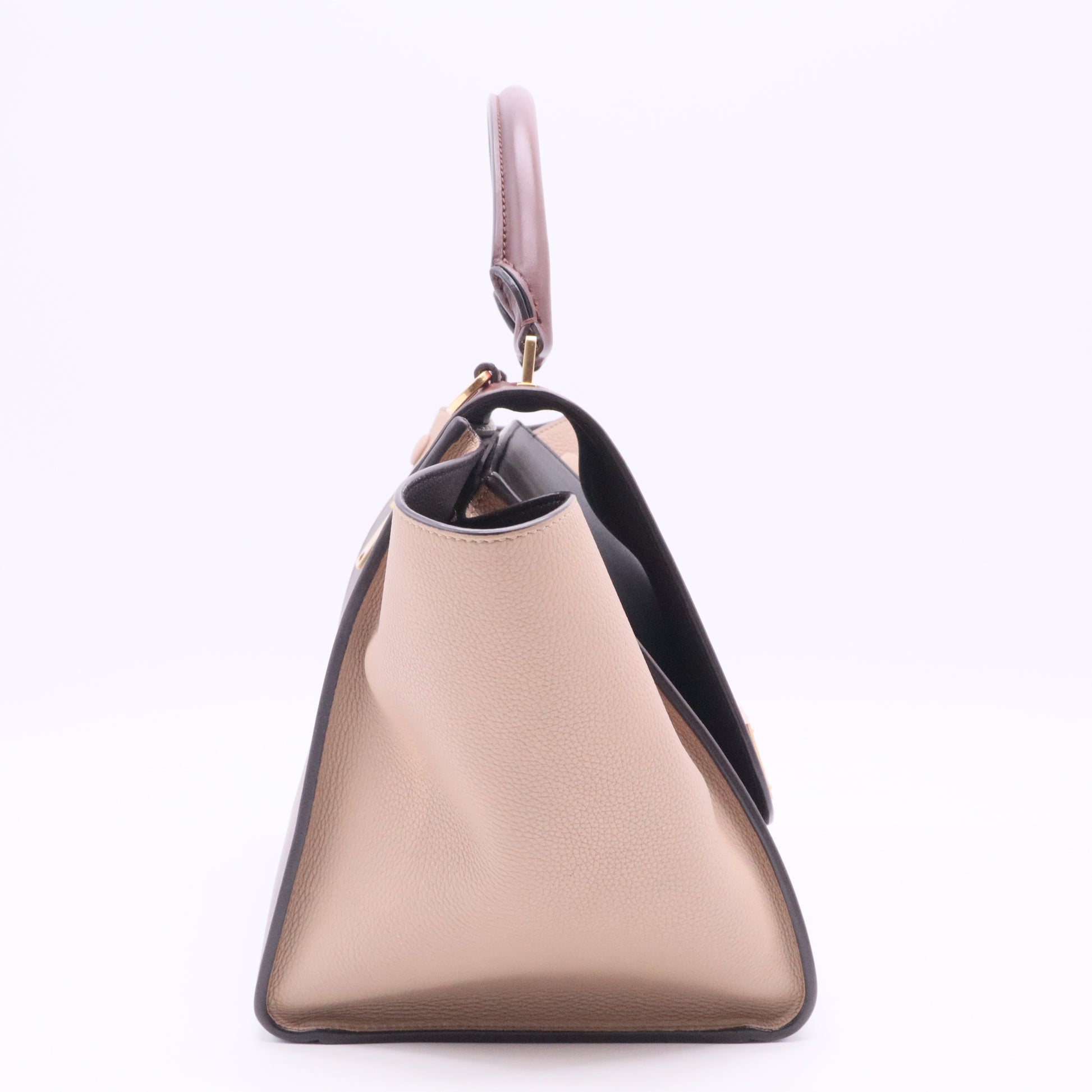 Trapeze Bag Multicolor Smooth Calfskin Gold Hardware