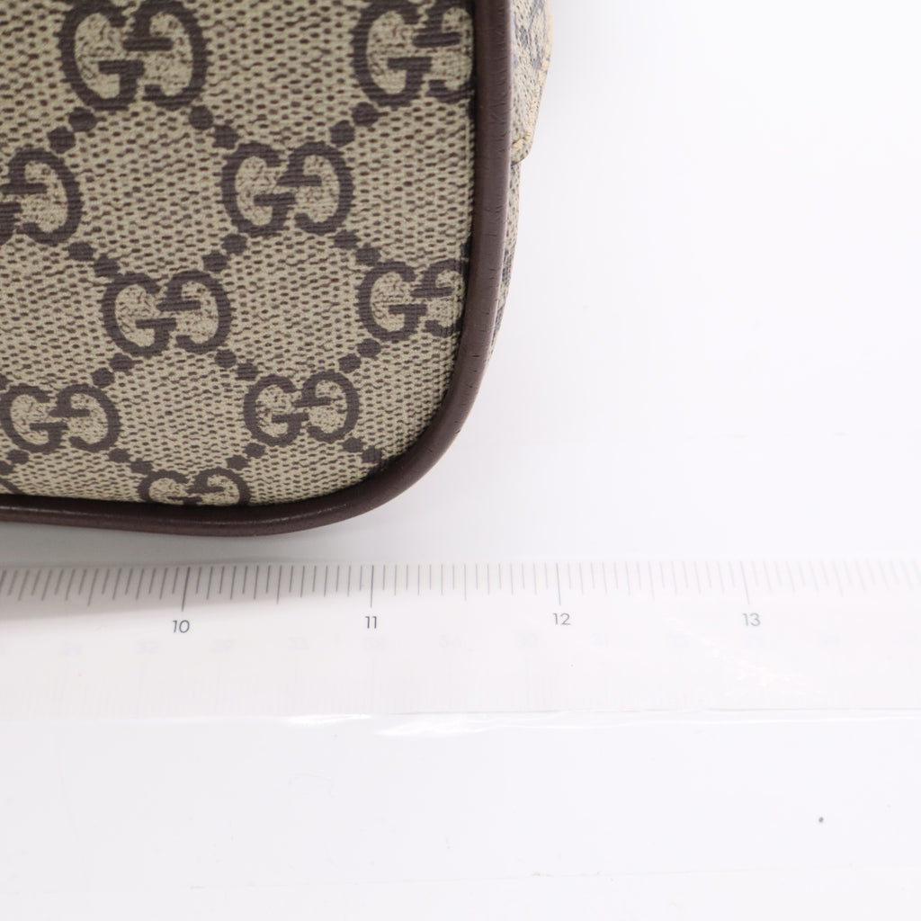 Convertible Soft Tote Mystic Cat Print GG Coated Canvas Small twins LDJ3025