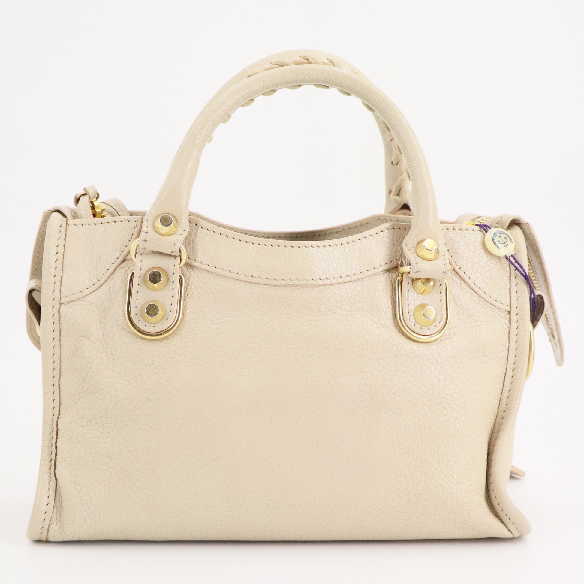 Metallic Edge Hardware Mini City Bag twins