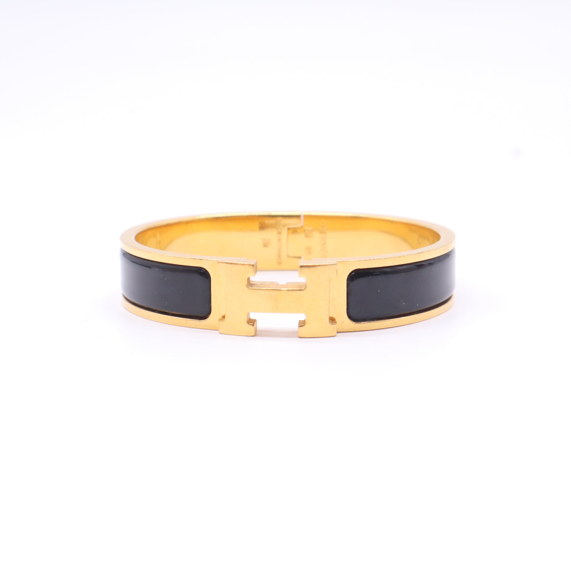 Hermes Clic H Bracelet Noir Twins LDJ5009
