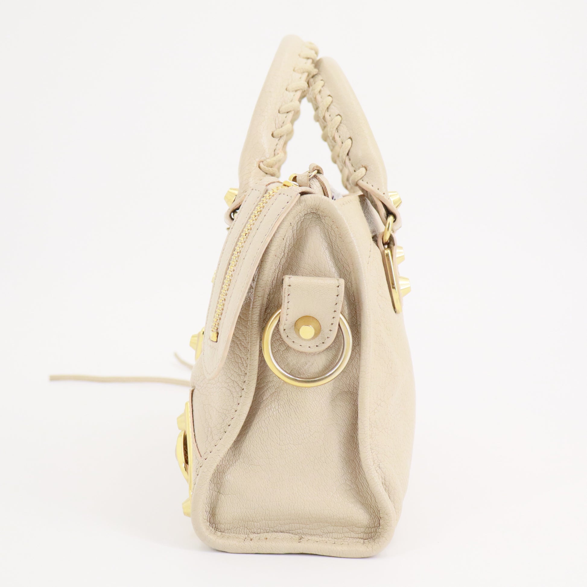 Metallic Edge Hardware Mini City Bag twins